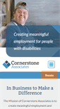 Mobile Screenshot of cornerstoneassociates.org